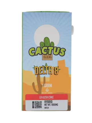 LA Kush Cake Hybrid Cactus Labs Delta 8 Cartridges 1G