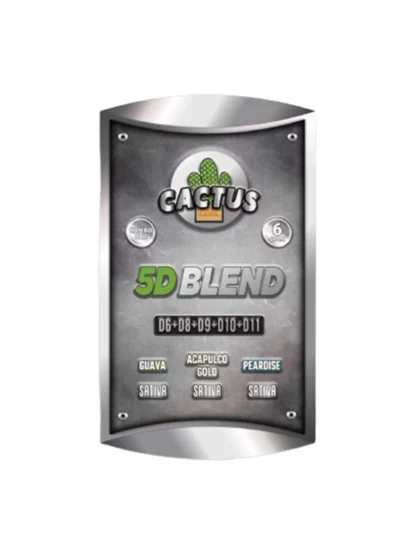 Guava | Acapulco Gold | Peardise Cactus Labs 5D Blend Disposable 6G