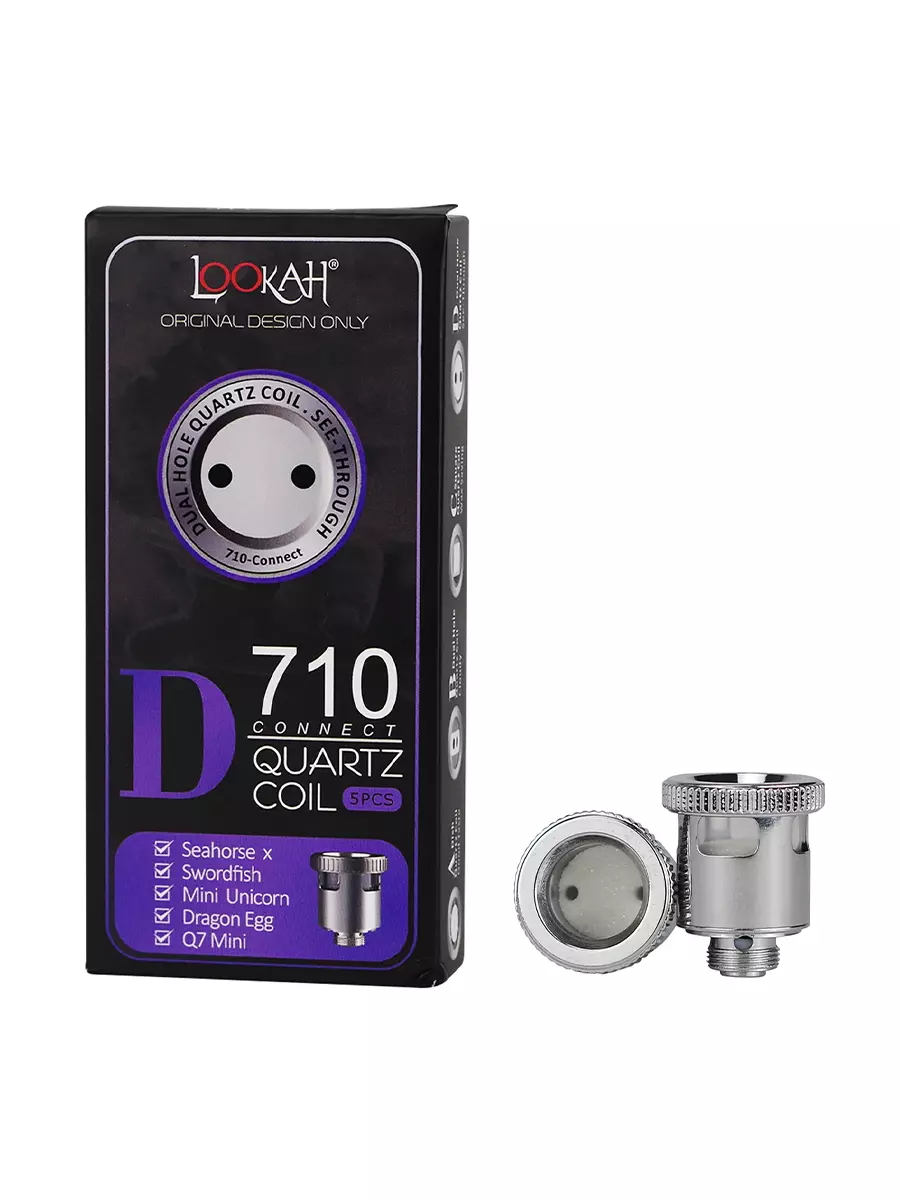 Lookah 710 Connect Quartz Coil 5pcs | FREE SHIPPING