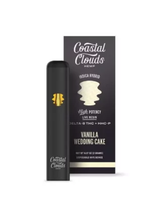 Vanilla Wedding Cake Coastal Clouds Delta 8 + HHC-P Vape 2G