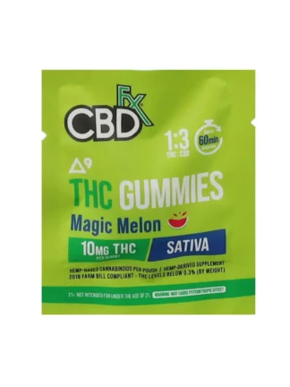 Magic Melon CBDfx D9 THC Gummies 10mg