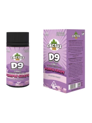 Purple Grape Cactus Labs D9 With CBD+D8 3000mg