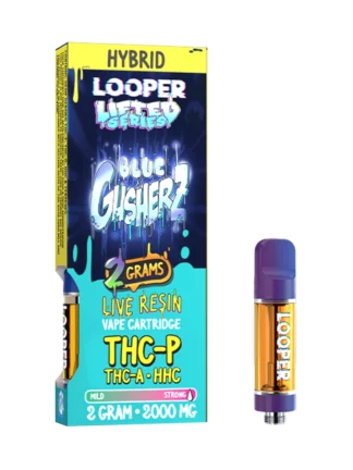 Blue Gusherz Looper Lifted Series HHC+THC-A+THC-P Vape 2G