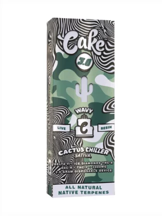 Cactus Chiller Cake Wavy Live Resin Disposable 3G