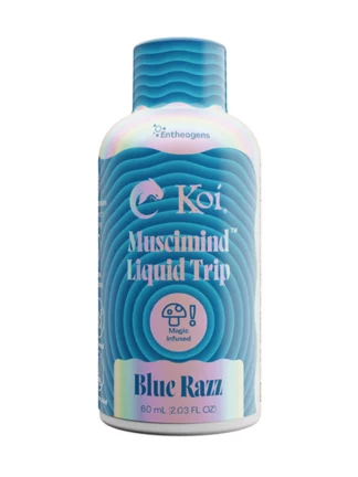 Blue Razz Koi Muscimind Magic Infused Liquid Trip Shot 60ml